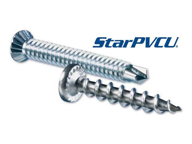 StarPVCU Window Screws