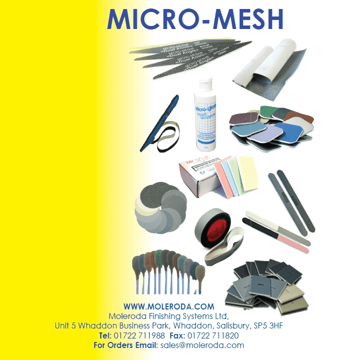 We are now disributors for MICRO-MESH