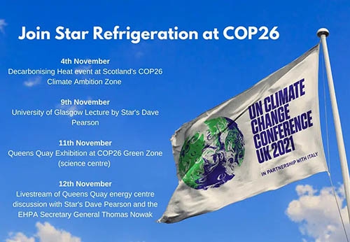 Star Refrigeration is supporting the United Nations climate summit held in its hometown of Glasgow