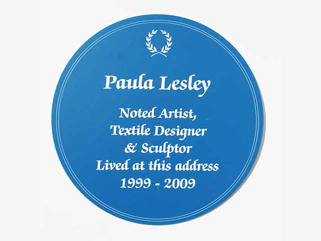 Heritage Blue Plaque