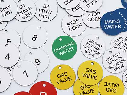 Valve Discs Tags