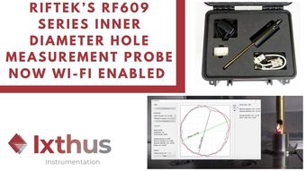 Rifteks RF609 series inner diameter hole measurement probe now Wi-Fi enabled