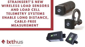 VARIOHM RSS FEEDStrainserts new wireless load sensors and load cell telemetry systems