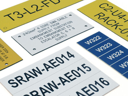 Laser Engraved Labels
