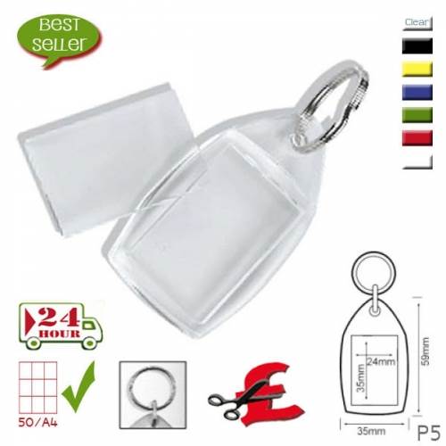 Perspex Keyfobs