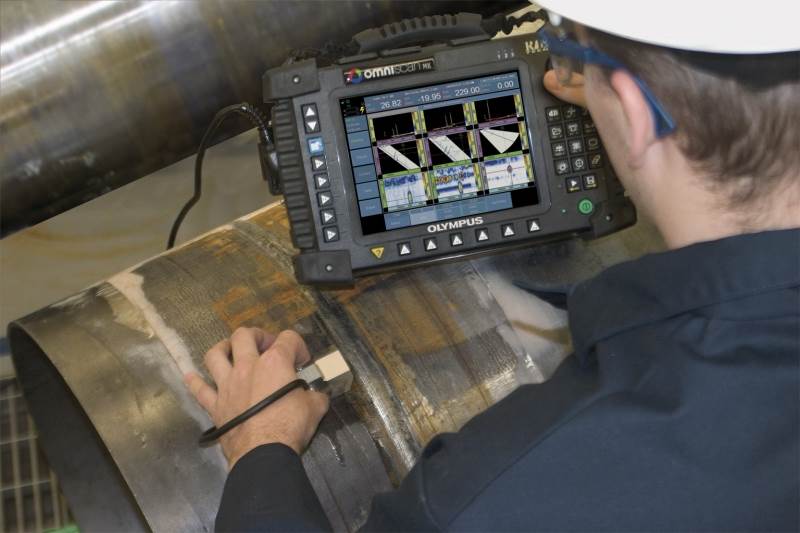 Olympus Omniscan Ultrasonic Flaw Detector
