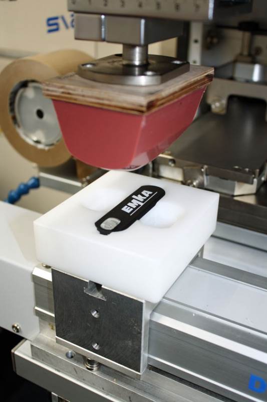 New colour printing on enclosure hardware from EMKA