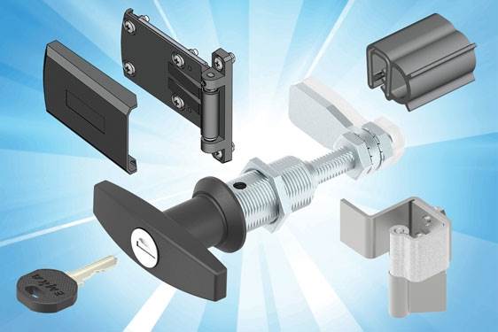 EMKA enclosure hardware for Air Conditioning Systems