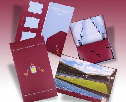 Creative Packaging | Aston Villa Season Ticket Pac