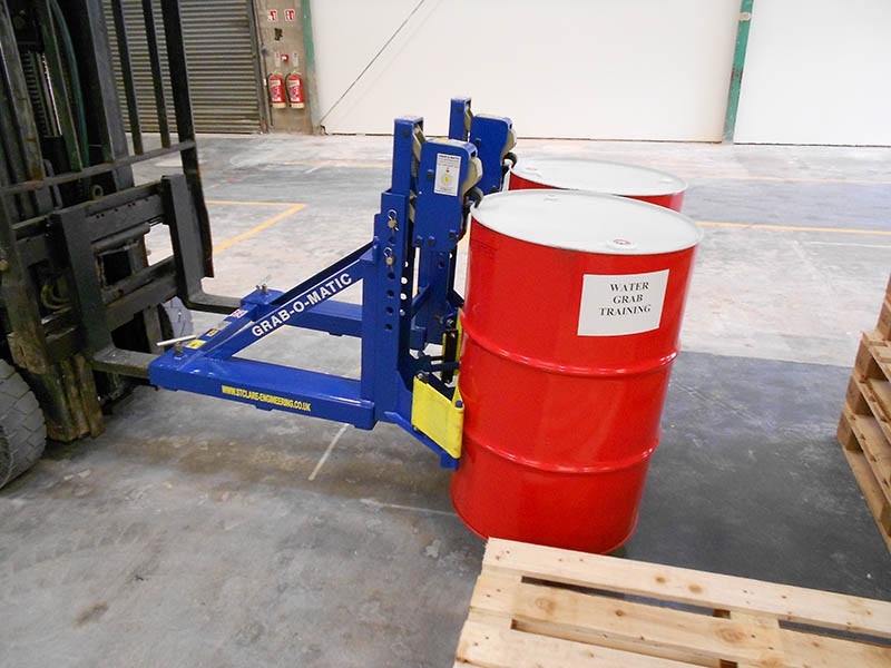 Drum handling equipment supports world logistics hubs
