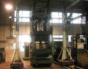 Machine Relocation Using Hydraulic Gantry