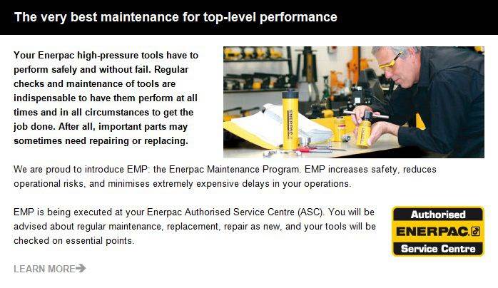 Hydraulic Tool Maintenance Programme