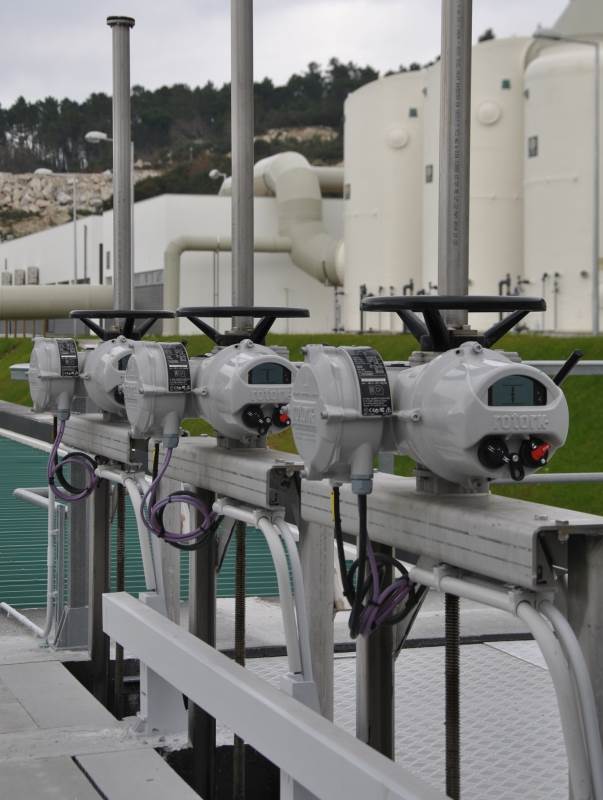 Rotork actuators support Portugal’s plan for advanced wastewater treatment