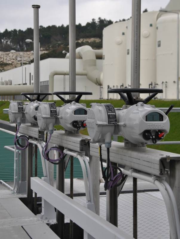 Rotork actuators support Portugals plan for advanced wastewater treatment