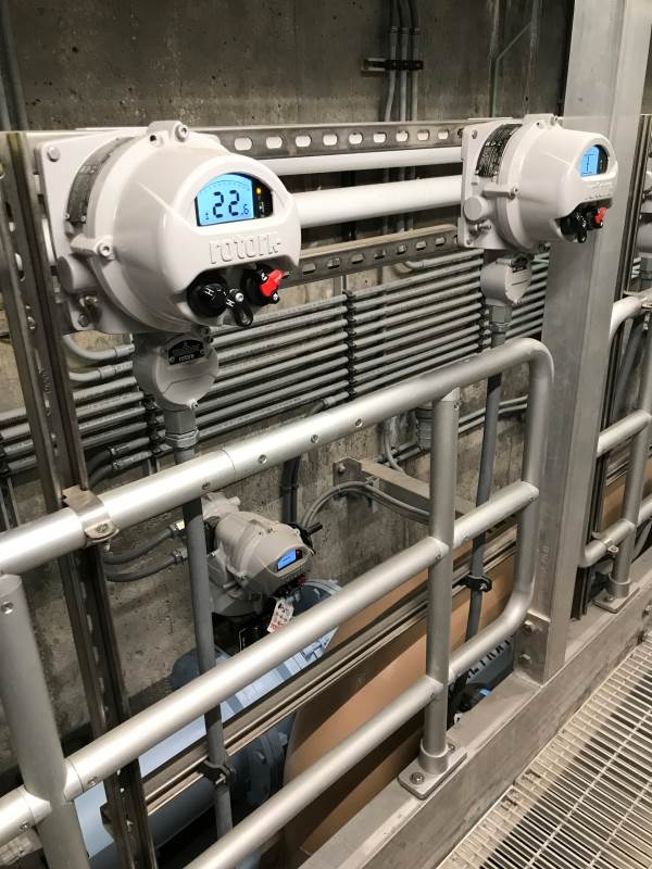 Rotork’s RHS solves valve access issue at water treatment plant