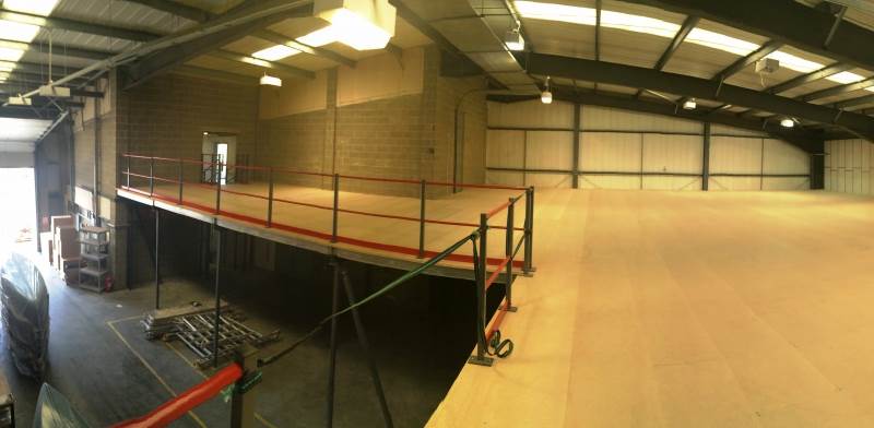 Mezzanine Floor Project - Meridian Zero