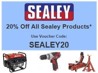 20% Off Sealey Products 