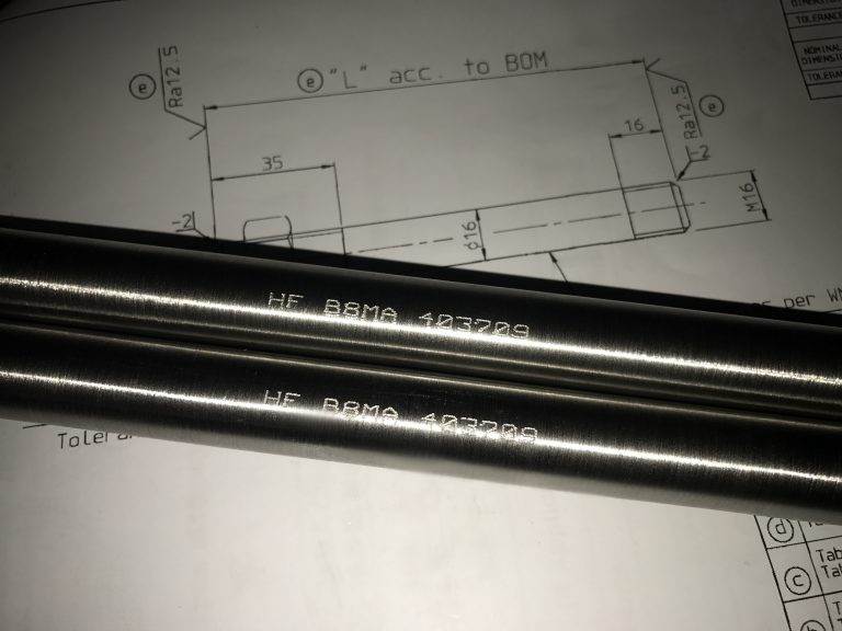 Cast Traceable Fasteners