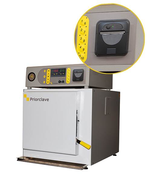 Printer Up-Grade on Lab Autoclaves 