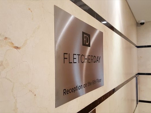 Aluminium Office Signage