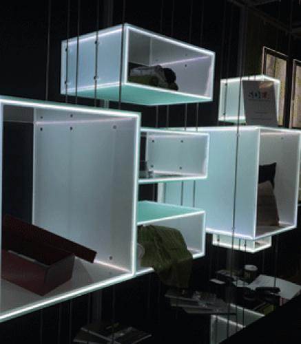 LED Illuminated Acrylic Cubes