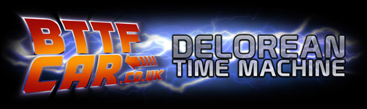 BTTF Car Delorean Time Machine Hire