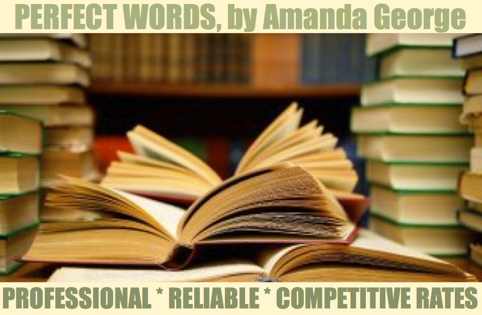 Perfect Words, by Amanda George