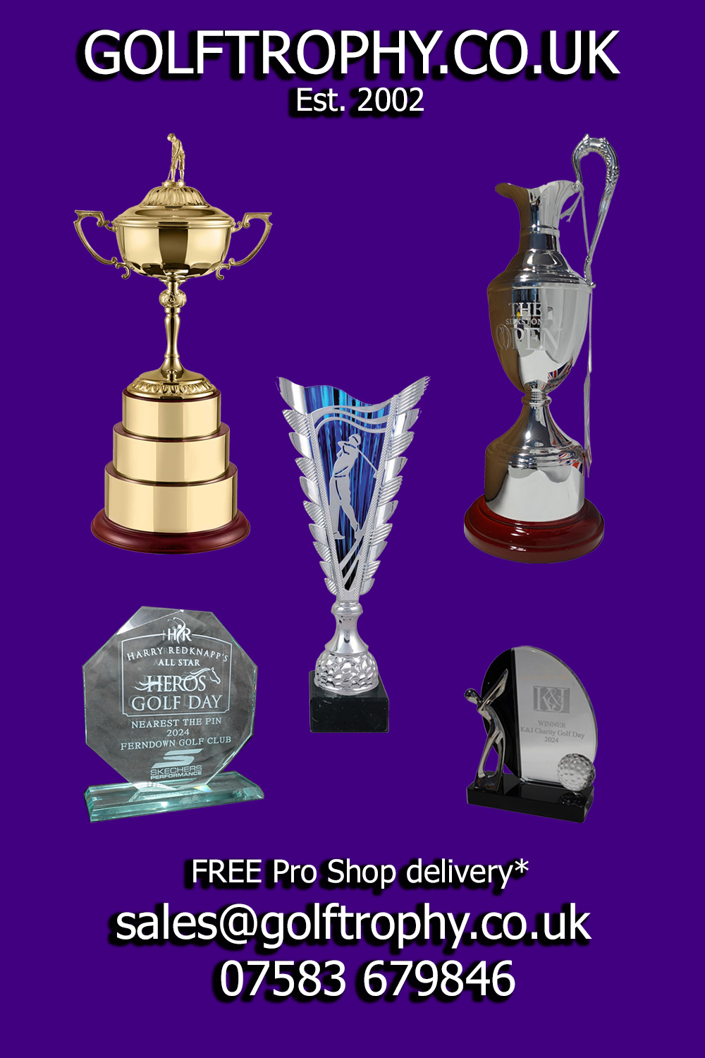 Sheffield Golf Trophies
